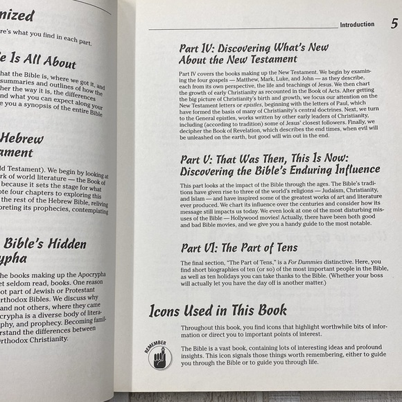 The Bible for Dummies book  FREE WITH PURCHASE - Picture 6 of 16